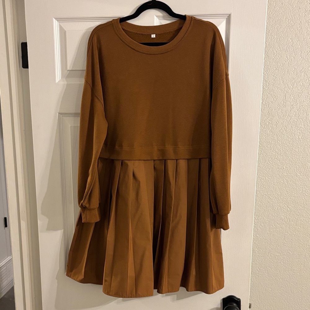 Stylish Brown Free People Lookalike Dress